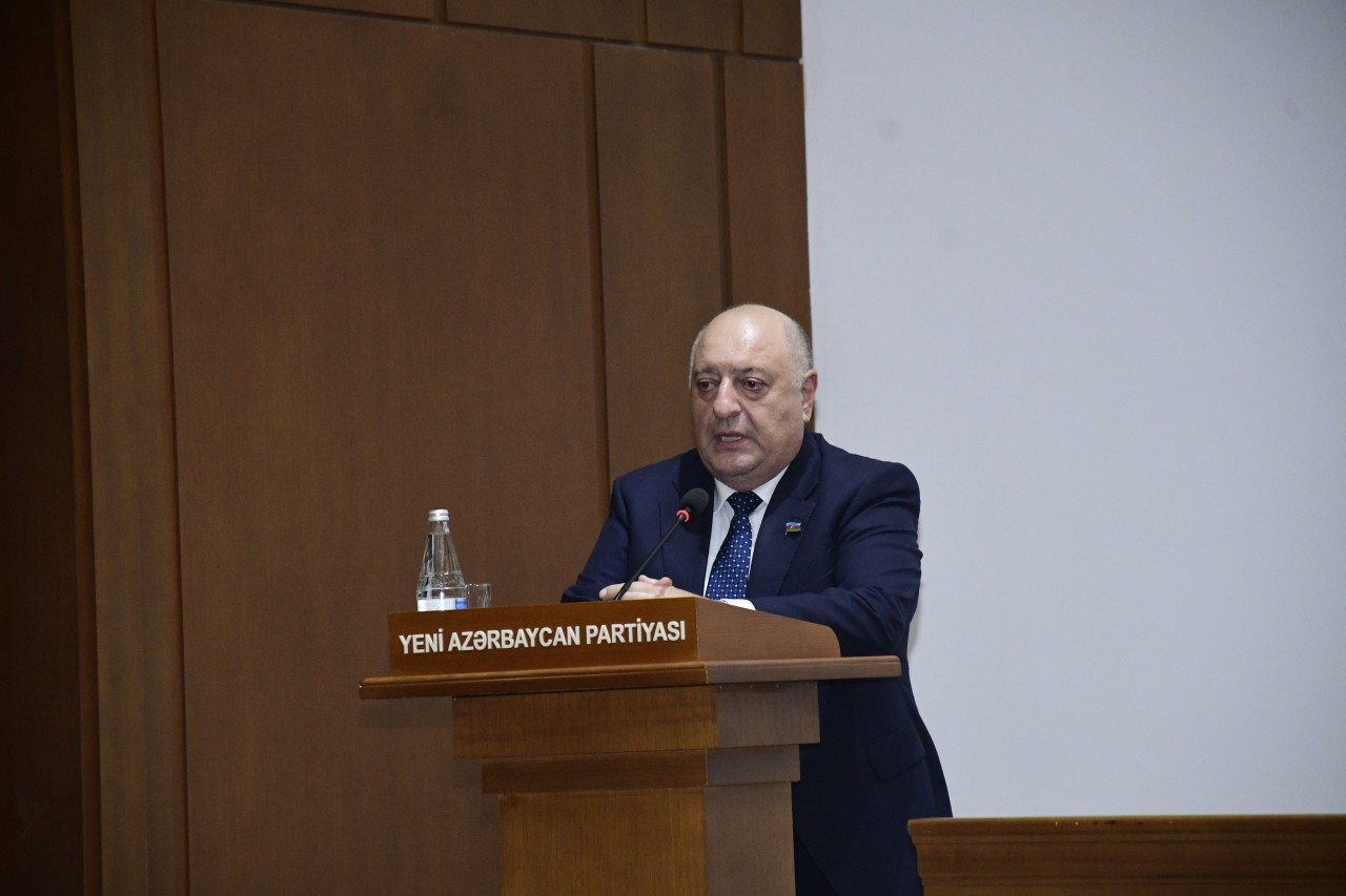 YAP İdarə Heyətinin yeni tərkibdə ilk iclası keçirildi - FOTOLAR