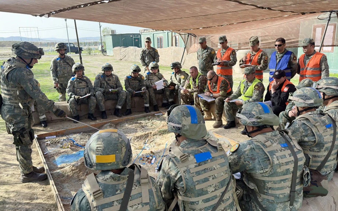 Bakıda keçirilən NATO təlimi başa çatıb - FOTOLAR