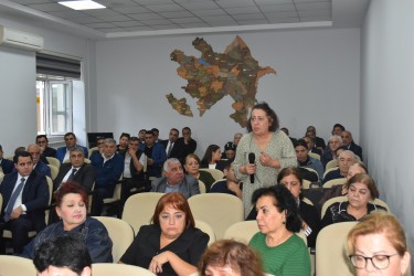 Yasamal RİH başçısı sakinlərlə görüşüb - FOTOLAR