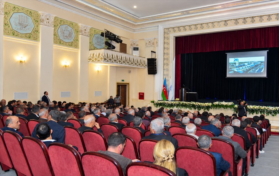 Mingəçevirdə 20 Oktyabr – Energetiklər Günü qeyd olunub - FOTOLAR
