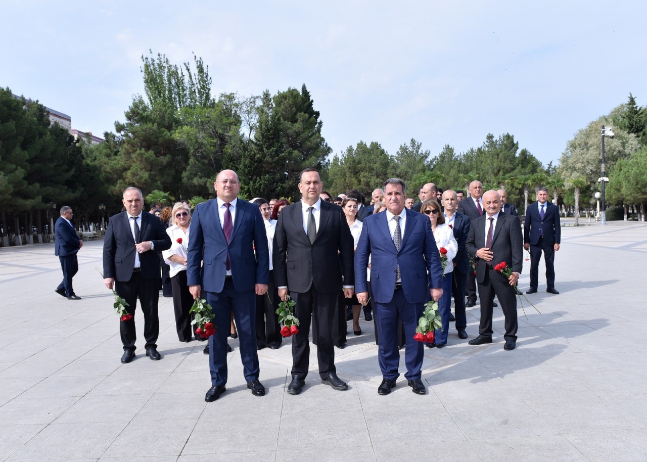 Sumqayıtda Energetiklər Günü münasibətilə tədbir keçirilib - FOTOLAR