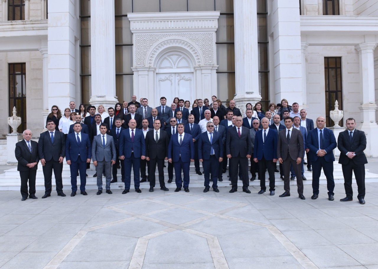 Sumqayıtda Energetiklər Günü münasibətilə tədbir keçirilib - FOTOLAR