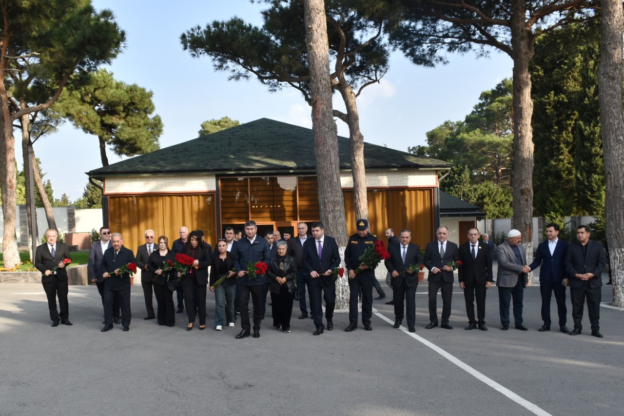 Şəhid Bəxşəliyev Natiqin anım mərasimi keçirildi - FOTOLAR