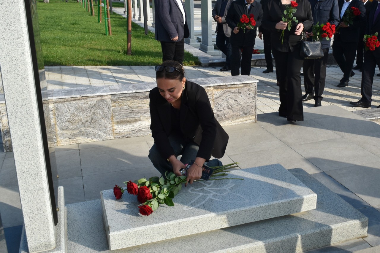 Şəhid Bəxşəliyev Natiqin anım mərasimi keçirildi - FOTOLAR