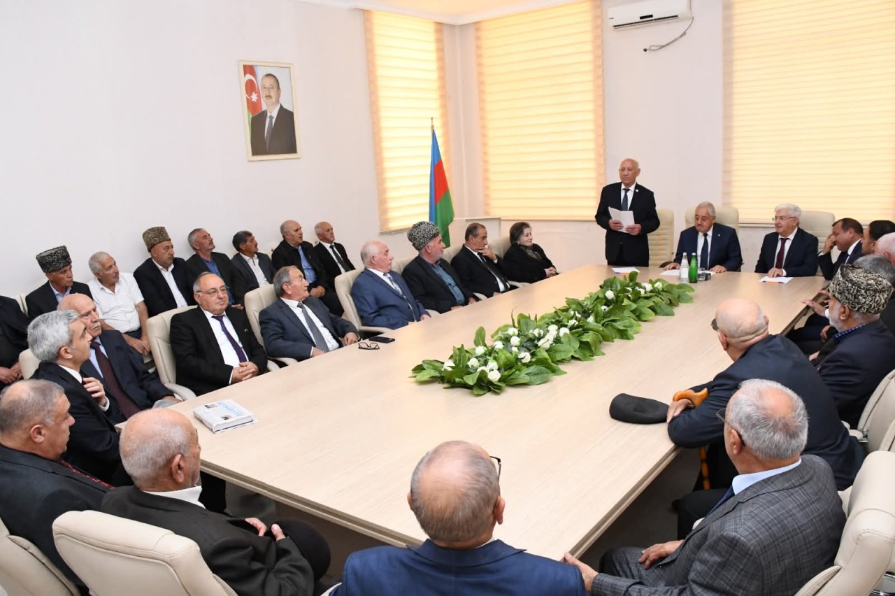 Ağdam Rayon Ağsaqqallar Şurasının hesabat konfransı keçirilib - FOTOLAR