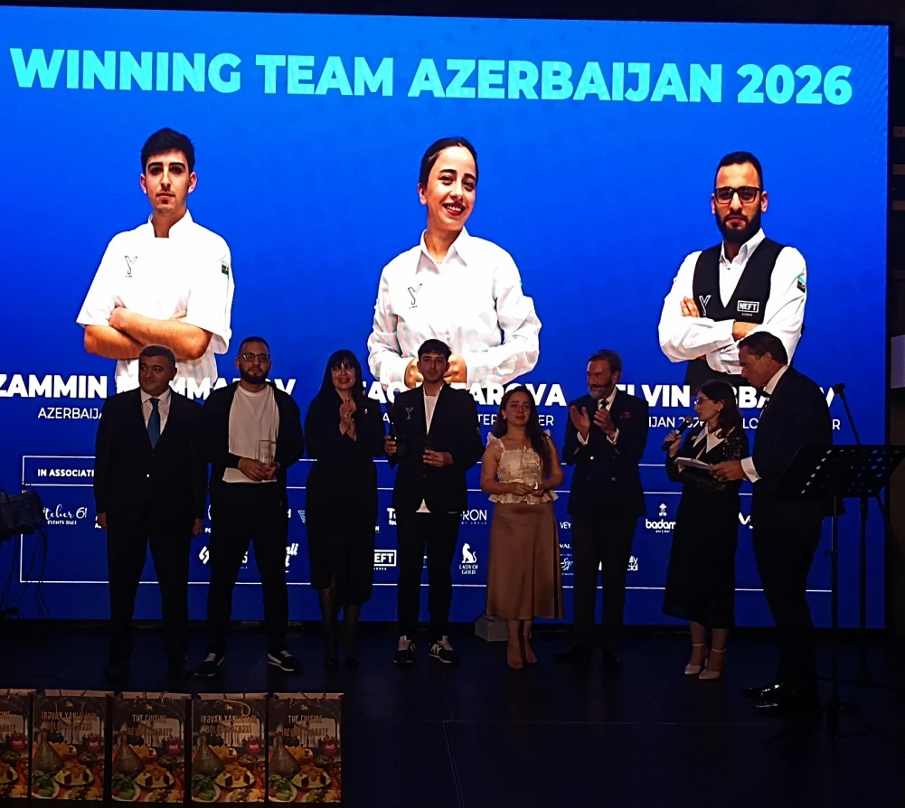 Bakıda ilk dəfə beynəlxalq kulinariya müsabiqəsi keçirildi - FOTOLAR