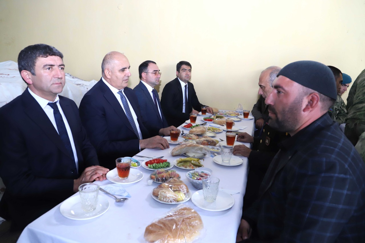 Seymur Orucov şəhidin anım mərasimində iştirak edib - FOTOLAR