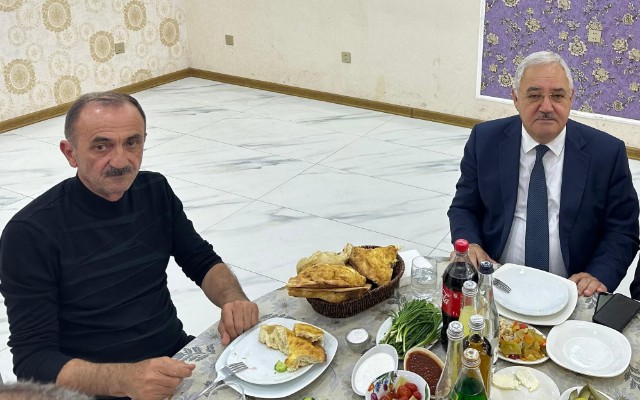 Vaqif Həsənov şəhid atasının 60 illik yubileyində iştirak edib - FOTOLAR