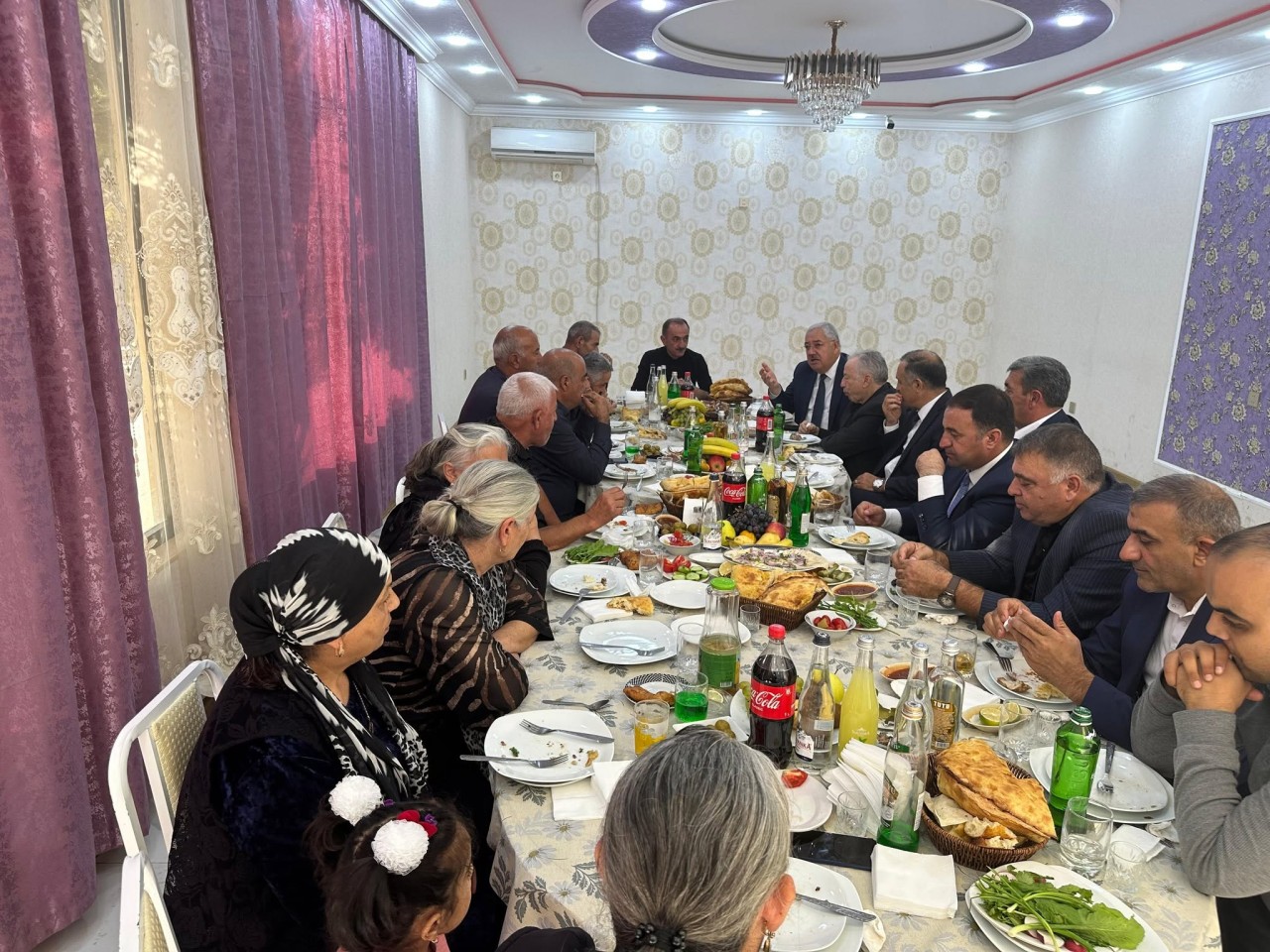 Vaqif Həsənov şəhid atasının 60 illik yubileyində iştirak edib - FOTOLAR