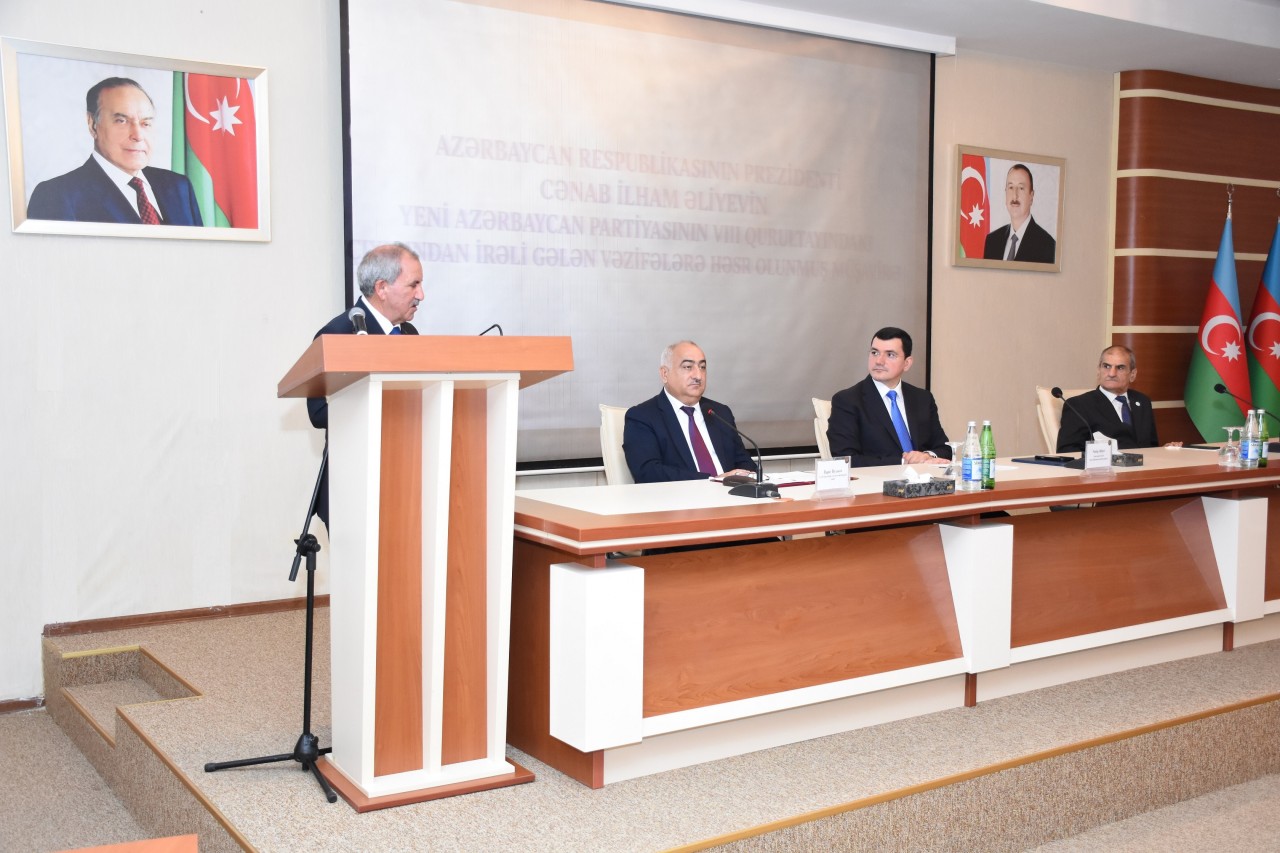 Qaradağda müşavirə keçirildi - FOTOLAR