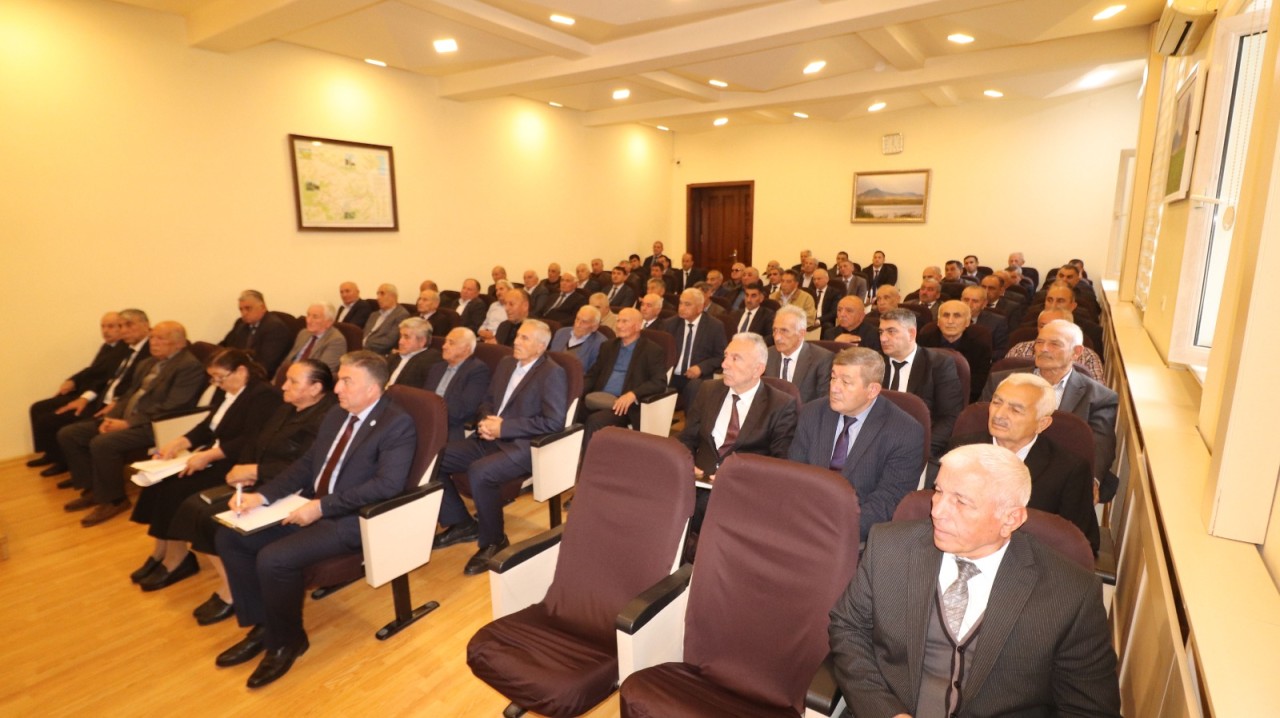 Qazax Rayon Ağsaqqallar Şurasına yeni sədr seçilib - FOTOLAR