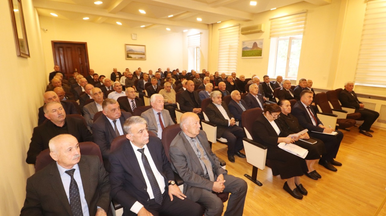 Qazax Rayon Ağsaqqallar Şurasına yeni sədr seçilib - FOTOLAR