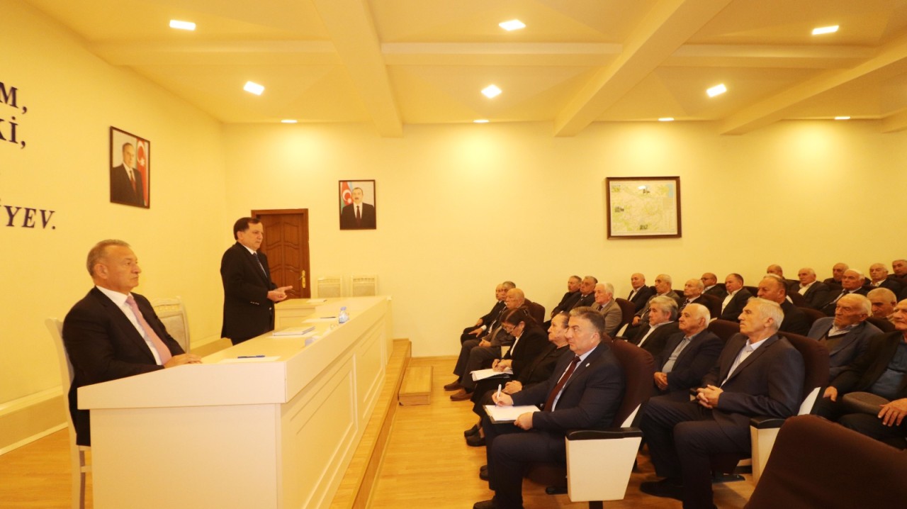 Qazax Rayon Ağsaqqallar Şurasına yeni sədr seçilib - FOTOLAR