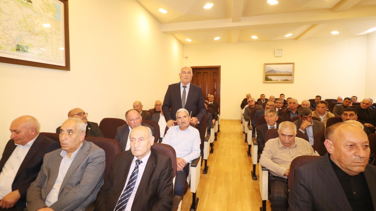 Qazax Rayon Ağsaqqallar Şurasına yeni sədr seçilib - FOTOLAR