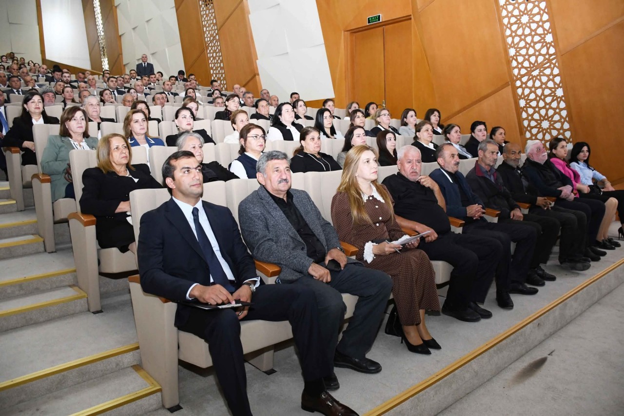 Ağdamda müşavirə keçirildi - FOTOLAR