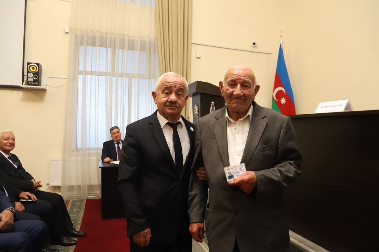 Ağstafa Rayon Ağsaqqallar Şurasının hesabat konfransı keçirilib - FOTOLAR
