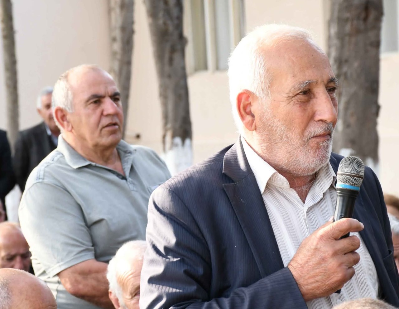 Ağdamın icra başçısı Vaqif Həsənov İmamqulubəyli kəndində - FOTOLAR