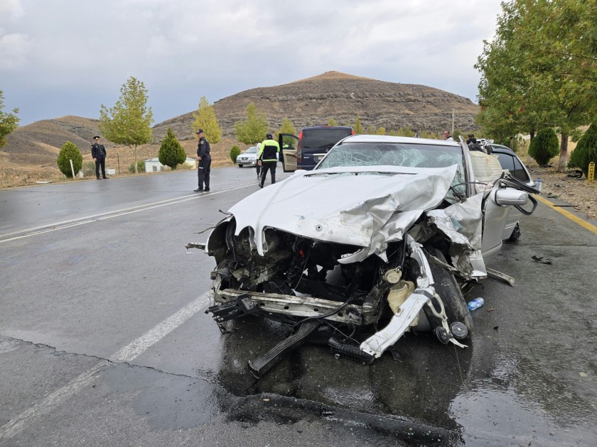Naxçıvanda ağır qəza olub, xəsarət alanlar var - FOTOLAR