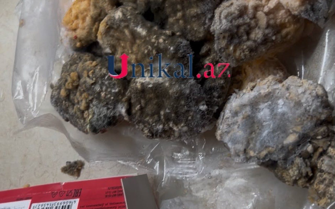 Yasamalda Bravo marketdən alınan naggets kiflənmiş vəziyyətdə çıxıb — Vətəndaş narazıdır (VİDEO + FOTO)