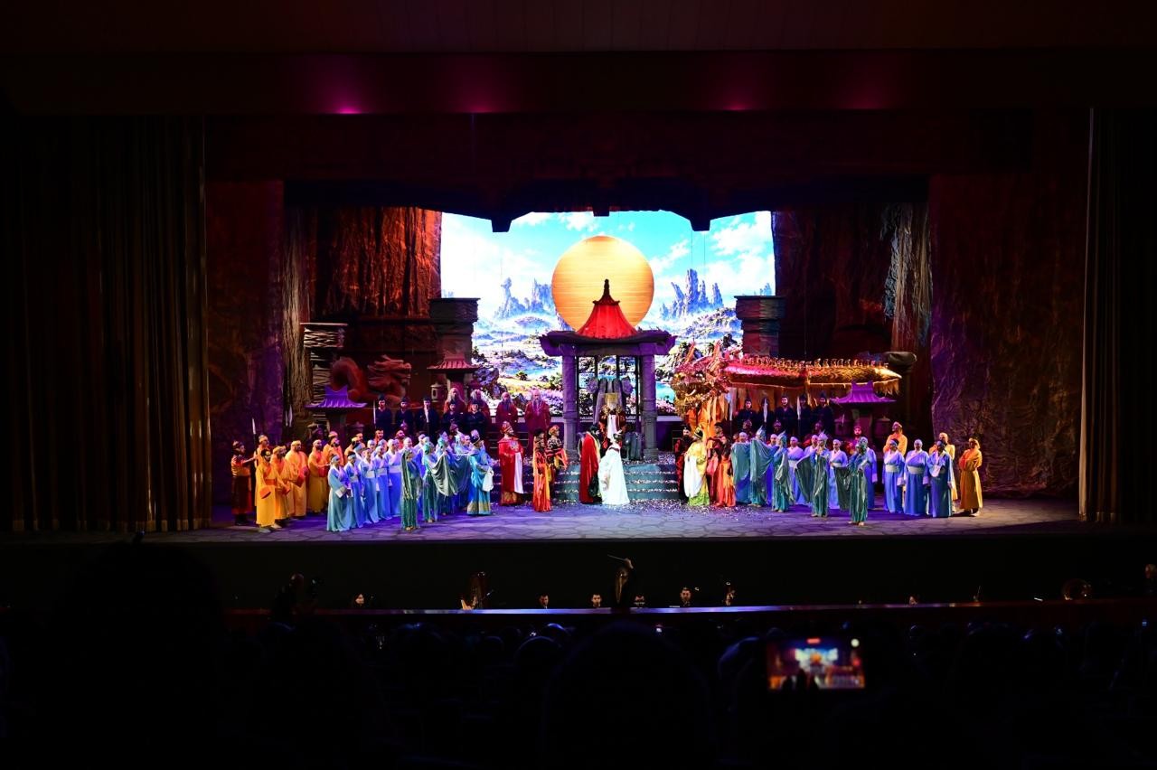 “Turandot” operası 98 ildən sonra yenidən Azərbaycan səhnəsində - FOTOLAR