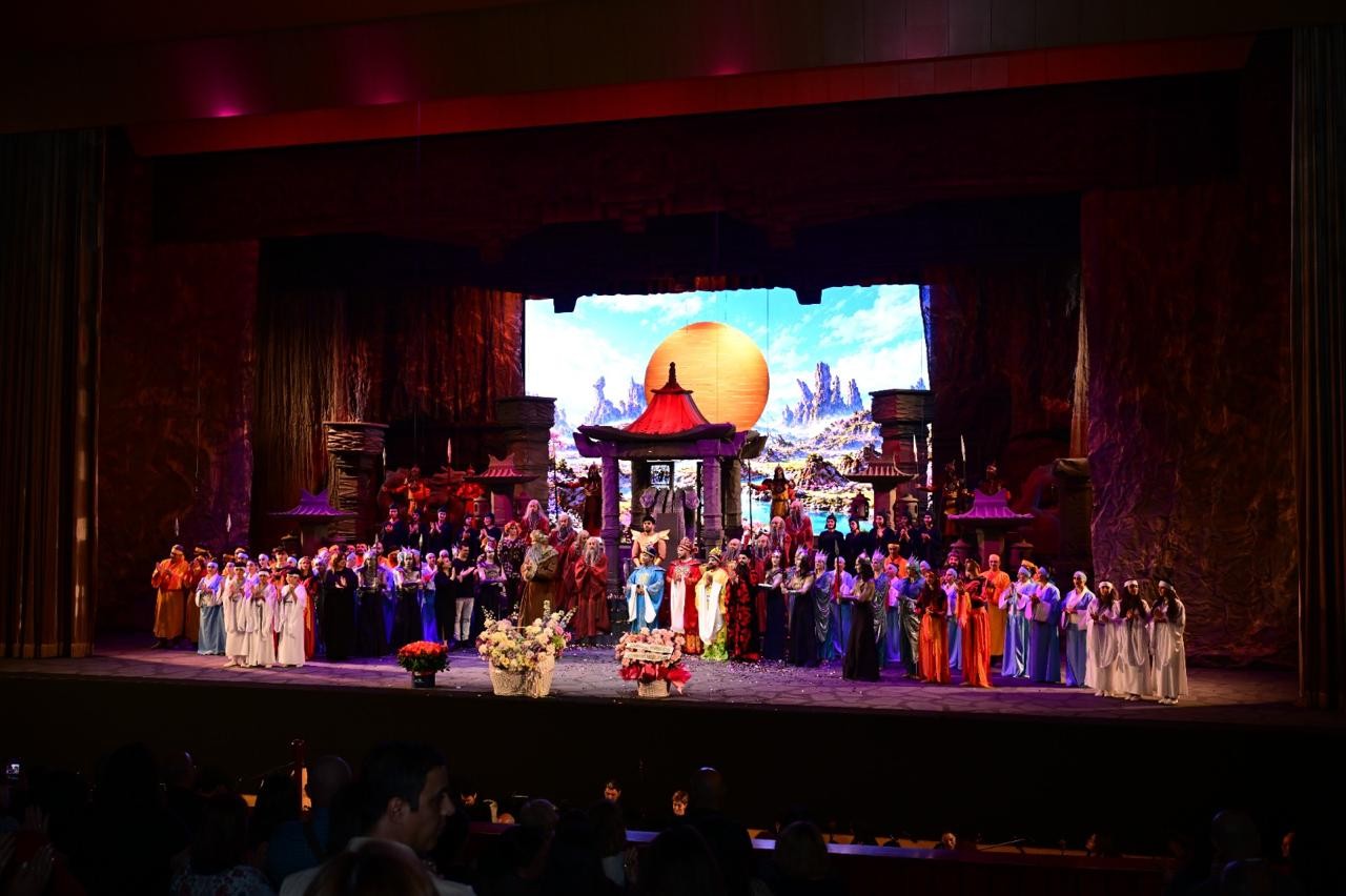 “Turandot” operası 98 ildən sonra yenidən Azərbaycan səhnəsində - FOTOLAR