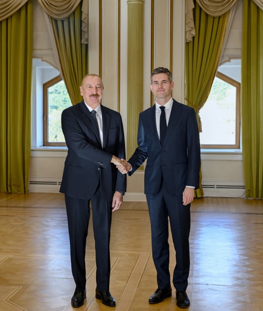 İlham Əliyev Niderlandın xarici işlər nazirini qəbul etdi - FOTOLAR