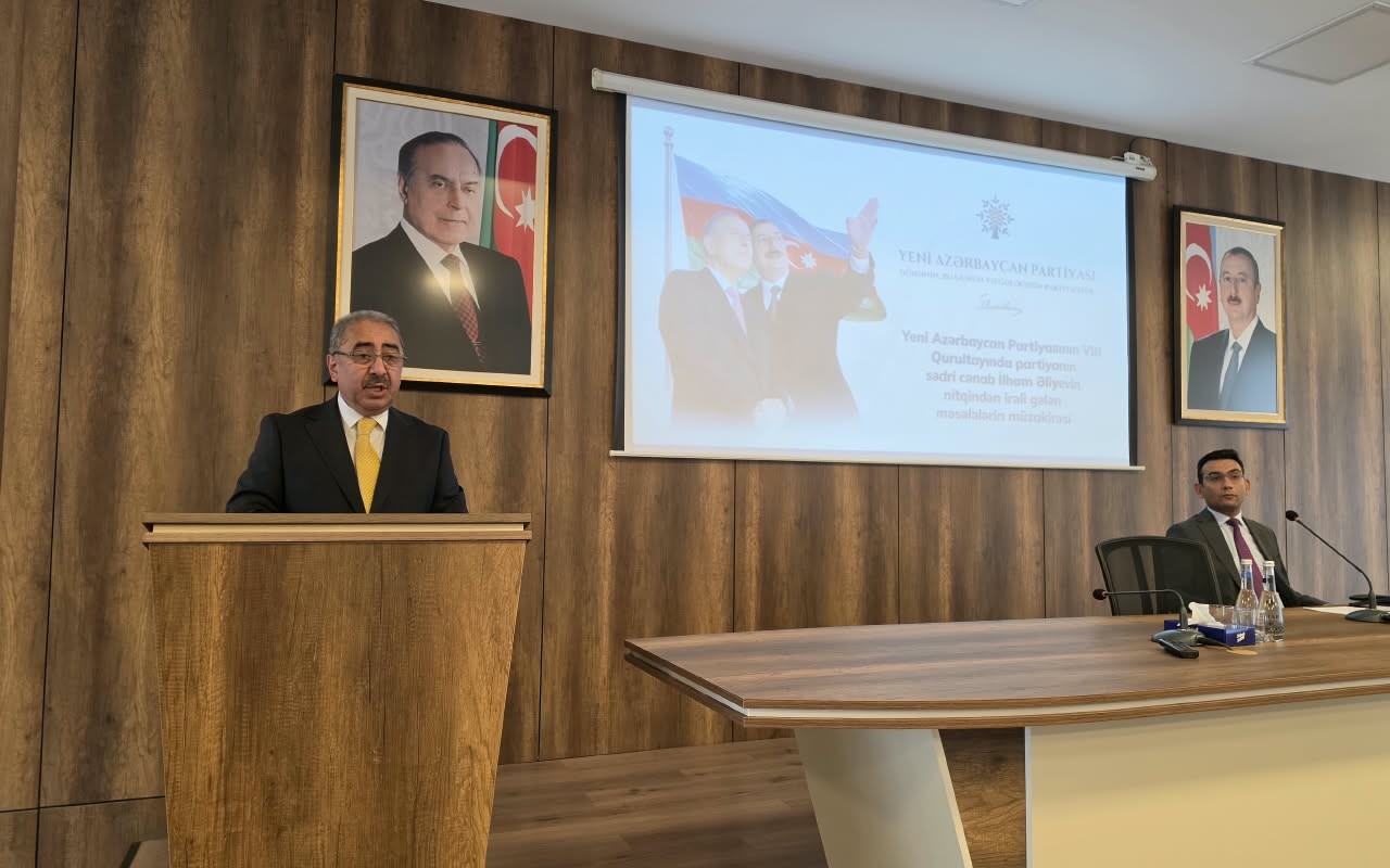 Nəsimidə YAP-ın VIII Qurultayına həsr olunmuş müşavirə keçirildi - FOTOLAR
