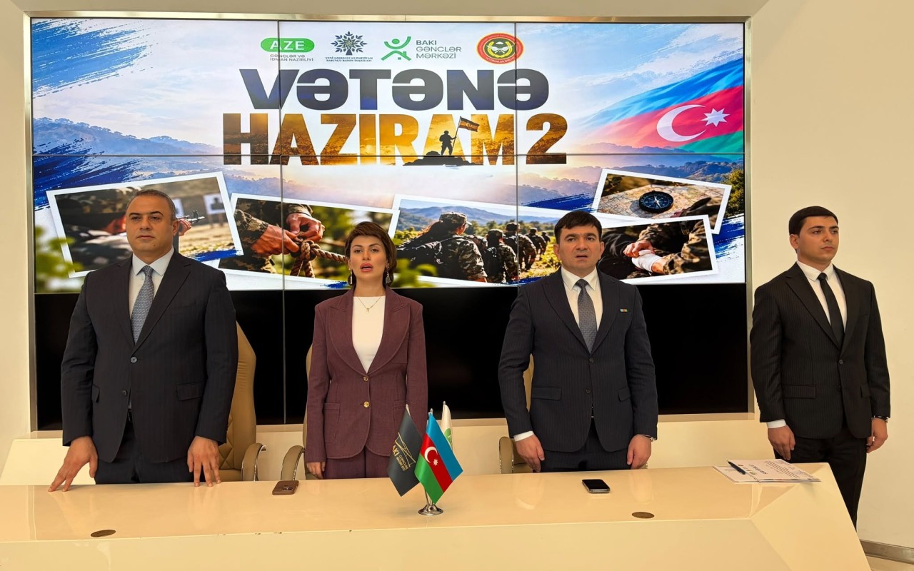 YAP Sabunçu rayon təşkilatı “Vətənə Hazıram - 2” layihəsini həyata keçirdi - FOTOLAR