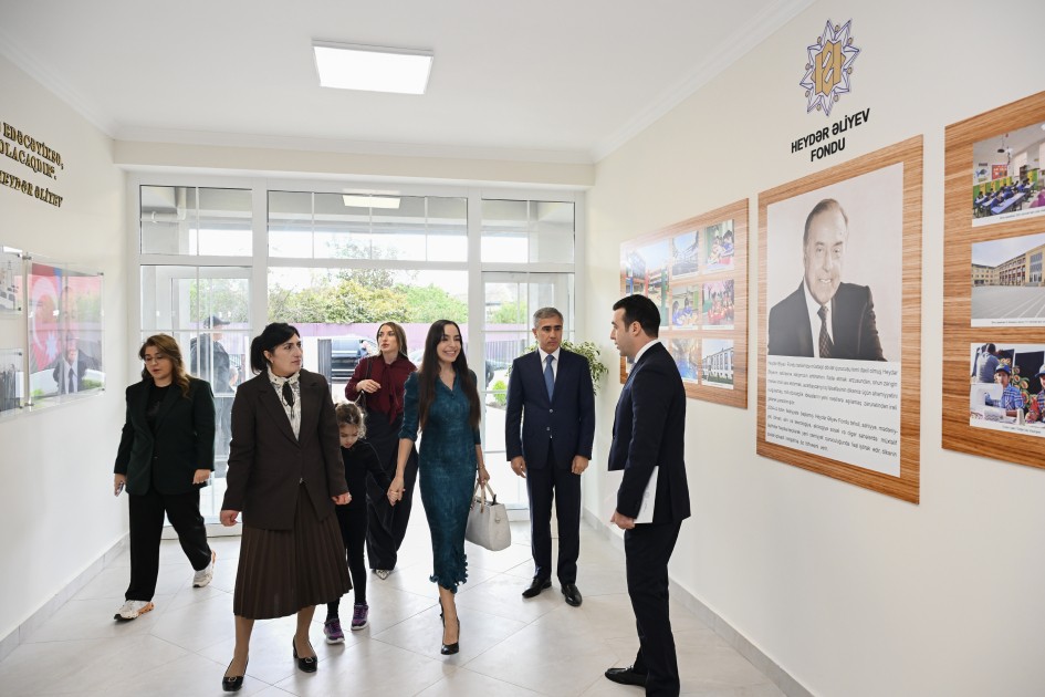 Şamaxının Göylər kəndində körpələr evi-uşaq bağçası istifadəyə verildi - FOTOLAR