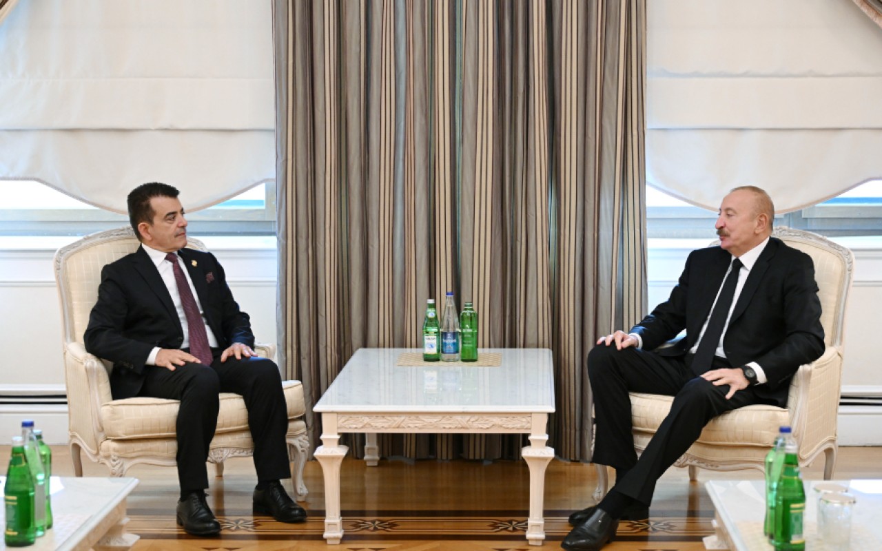 İlham Əliyev ICESCO-nun Baş direktorunu qəbul etdi - FOTOLAR