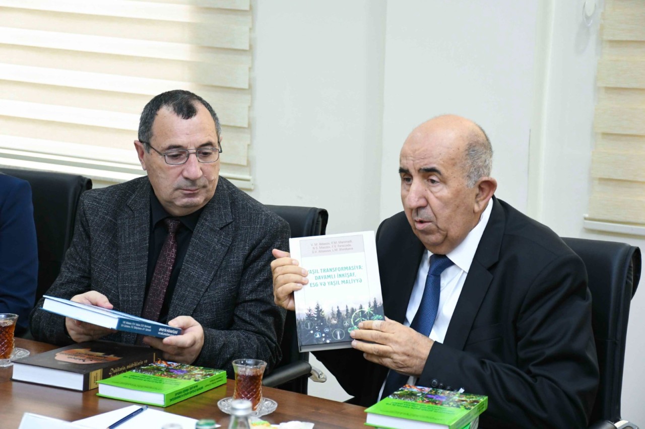 ADAU ilə Neft-Kimya Prosesləri İnstitutu arasında memorandum imzalanıb - FOTOLAR