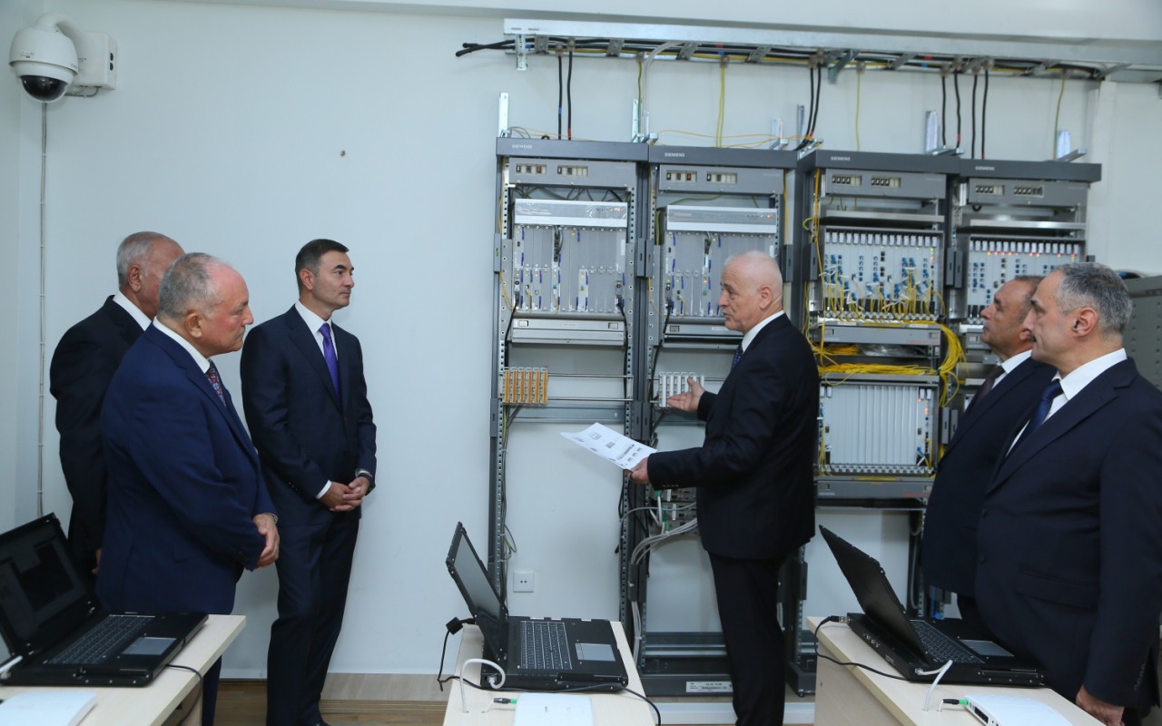 XRİTDX Xüsusi Rabitə Sistemləri Laboratoriyasını istifadəyə verib - FOTO/VİDEO