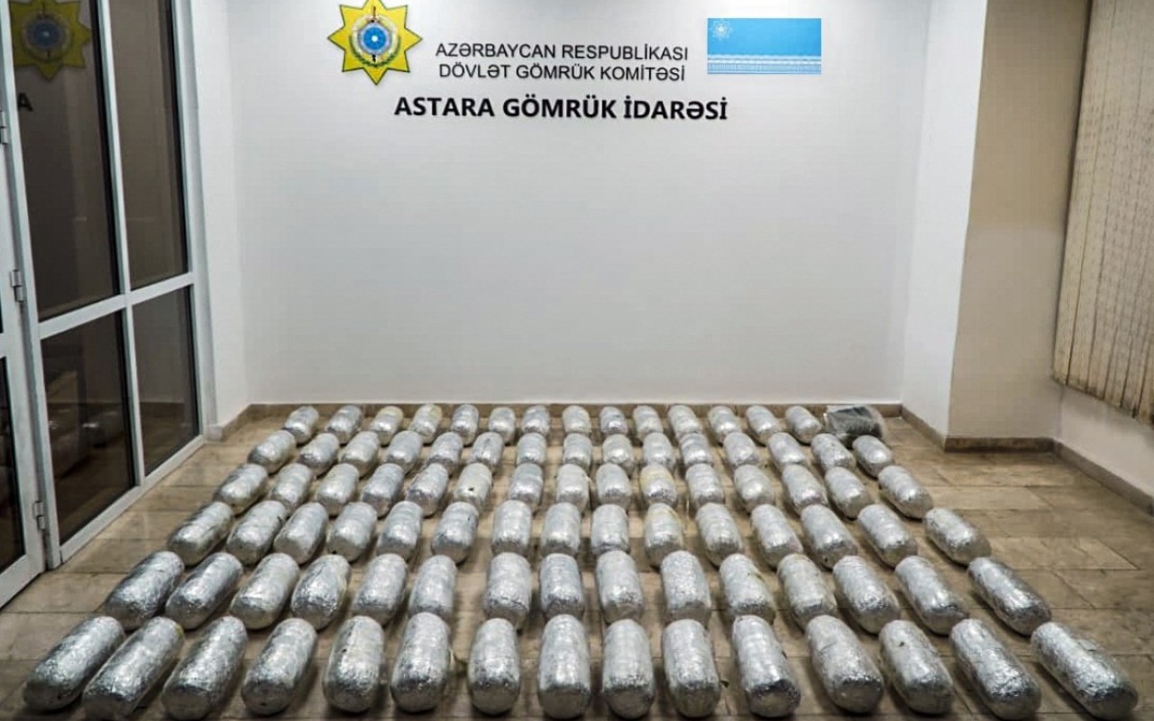 Külli miqdarda narkotik vasitənin tranzit yolla keçirilməsinin qarşısı alınıb