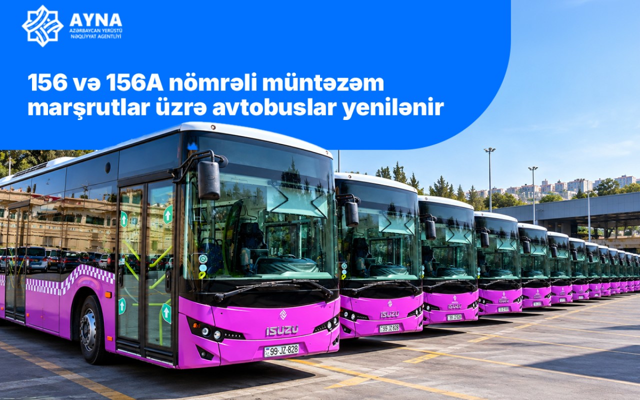 Bu avtobuslar yenilənir