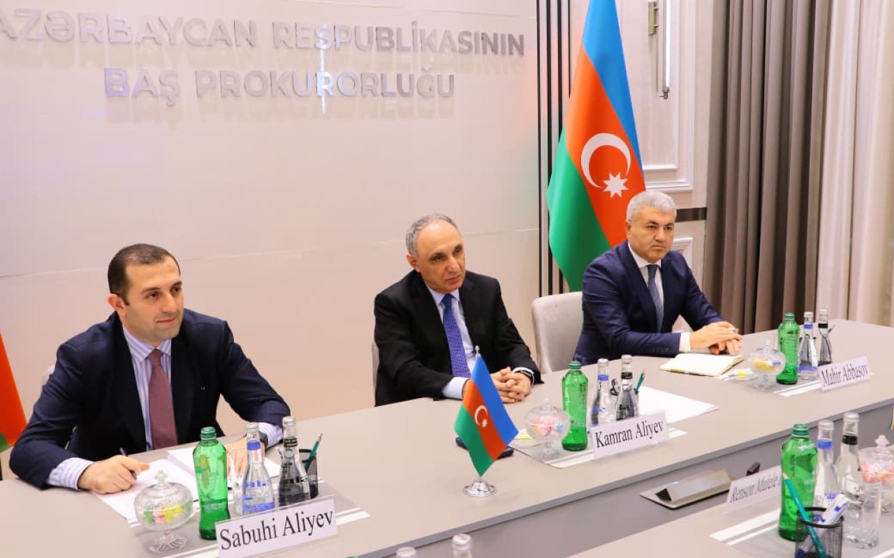 Kamran Əliyev Keniya Respublikasının Dövlət Prokurorluğunun direktoru ilə görüşüb - FOTOLAR