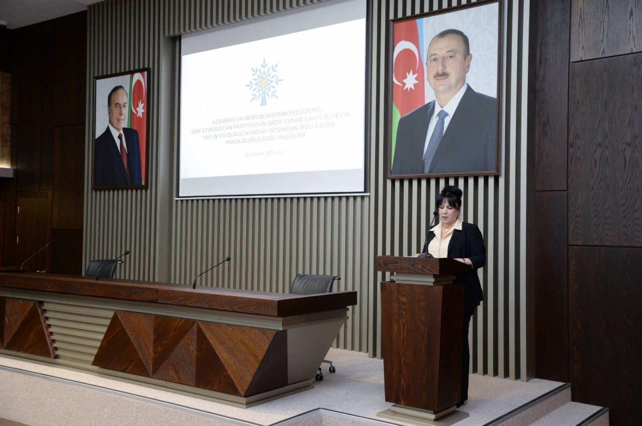 YAP-ın VIII Qurultayından irəli gələn vəzifələr müzakirə olundu - FOTOLAR