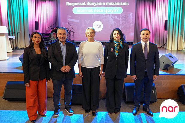 “Nar”ın baş icraçı direktoru rəqəmsal texnologiyalarla bağlı təlim keçib - FOTOLAR