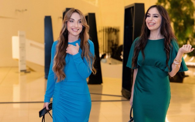 Prezidentin qızı və gəlini sərgi festivalında - FOTOLAR