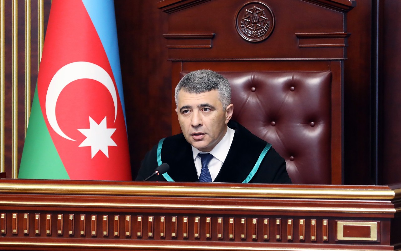 Ali Məhkəmə Plenumunun növbəti iclası keçirilib - FOTOLAR