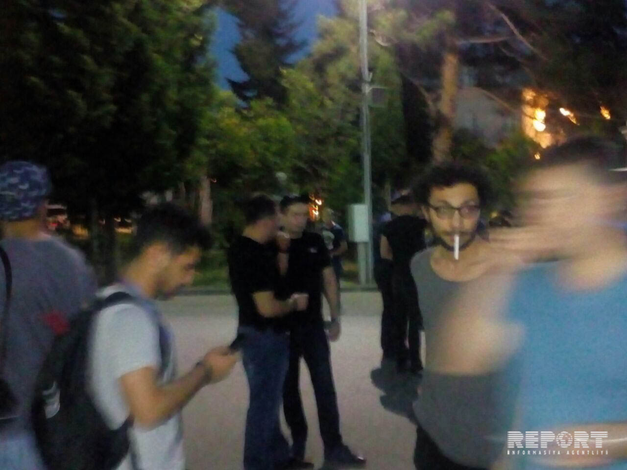 Samtredia - Qarabağ oyunu öncəsi Azərbaycan əleyhinə təxribatın qarşısı alınıb -  FOTO