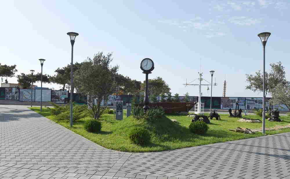 İlham Əliyev   Pirallahıda (FOTOLAR)