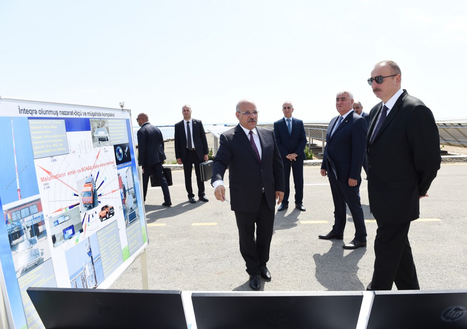 Günəş elektrik stansiyasının açılışı oldu  -   FOTOLAR-YENİLƏNİB