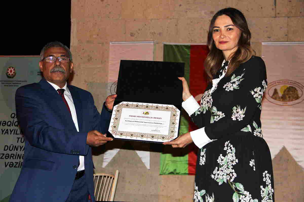Deputatımıza Türkiyədə fəxri vətəndaşlıq verildi - FOTO