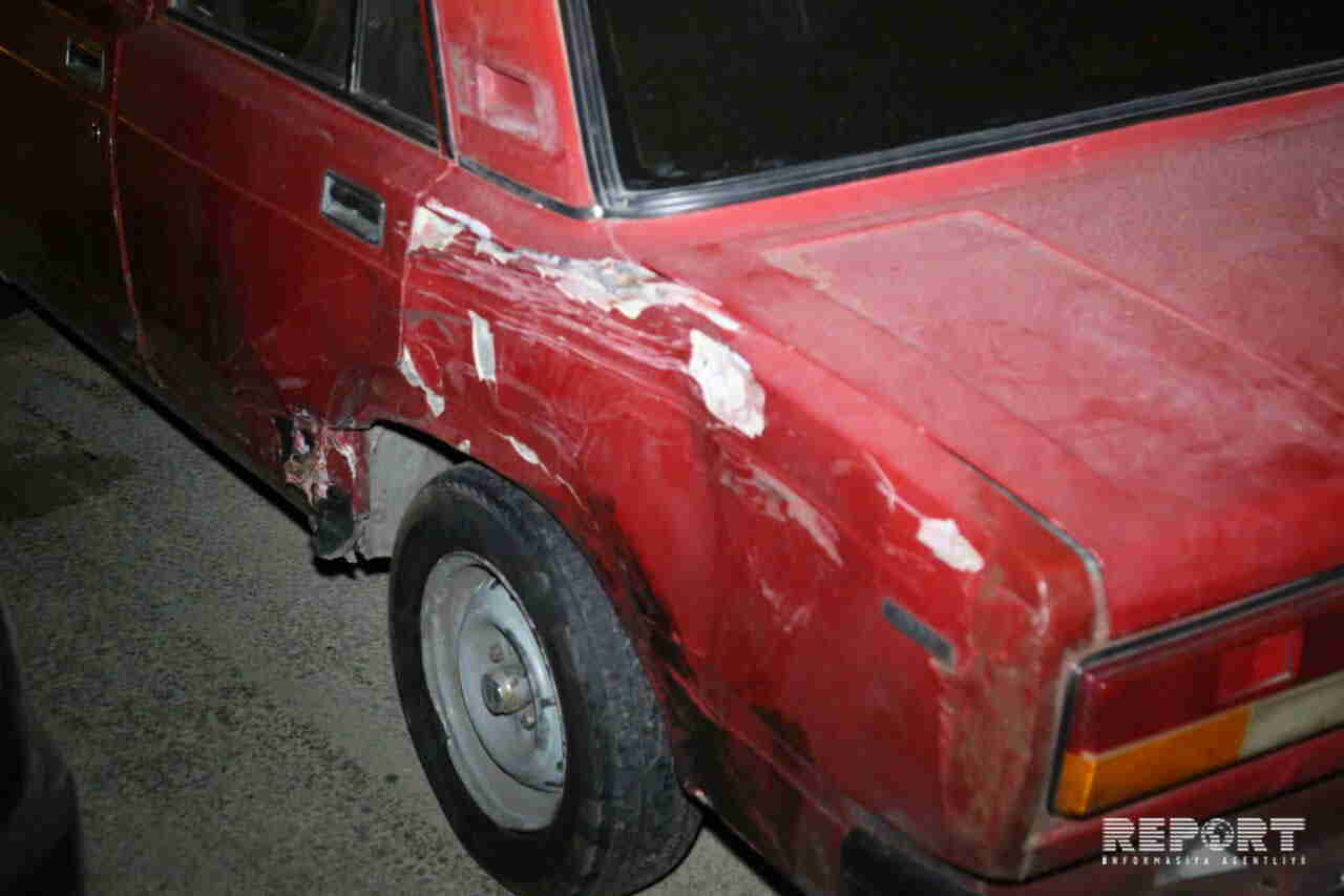 Range Rover VAZ-2107yə ÇIRPILDI -   Hamilə qadın körpəsini itirdi (FOTOLAR)