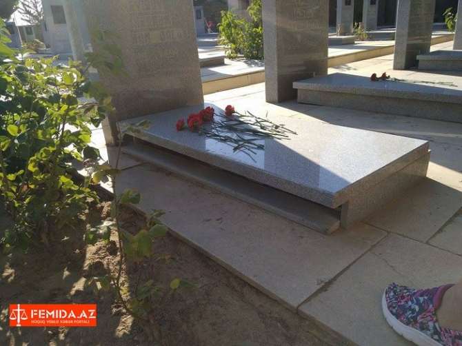 102 ermənini öldürən kapitanın   Fəxri Xiyabandakı məzarı dağıdıldı (FOTO)