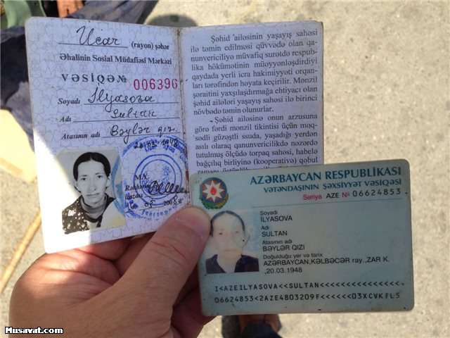Nəvəsinin müalicəsi üçün dilənən şəhid anasının acı taleyi -  FOTOLAR