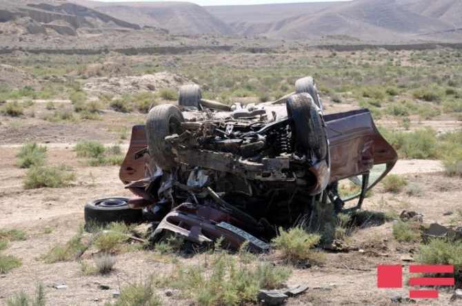 Bakıya toya gələnlər ağır qəzaya düşdü:   yaralılar var (FOTOLAR)