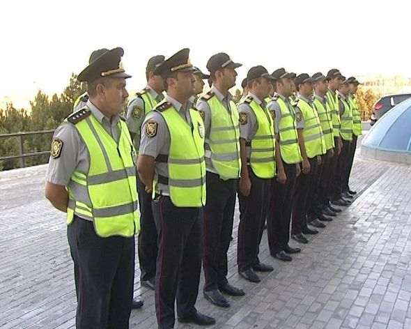 Yol polisi Bakıda reyd keçirdi: İçkili sürücülər saxlanıldı (FOTOLAR)