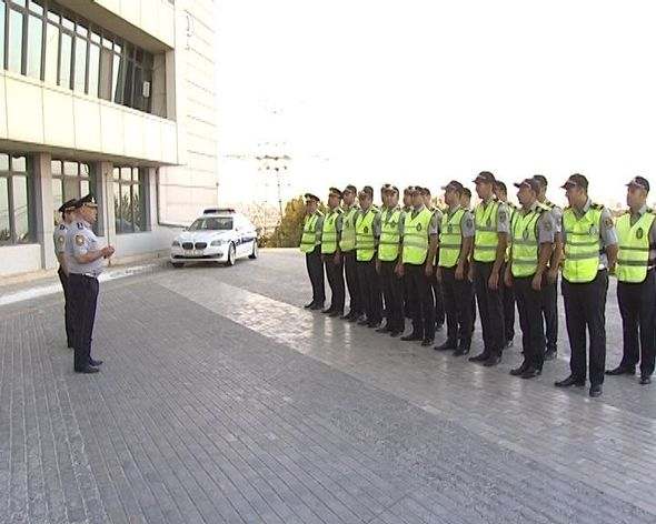Yol polisi Bakıda reyd keçirdi: İçkili sürücülər saxlanıldı (FOTOLAR)