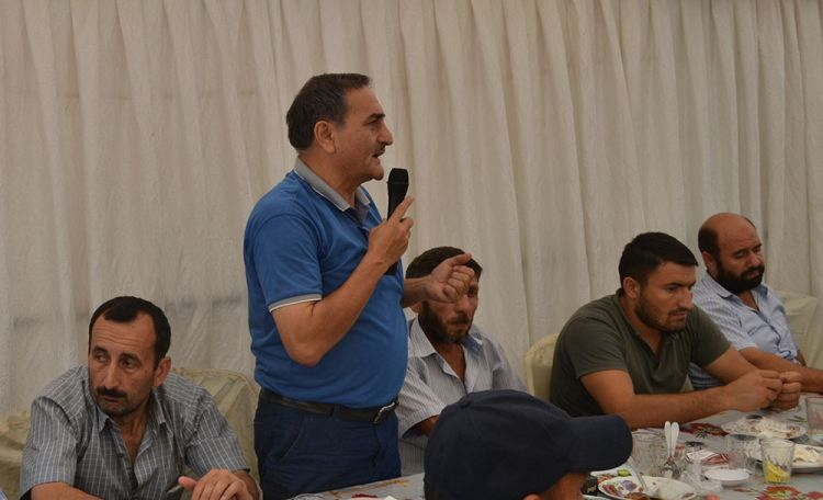 Hərbi qulluqçular Zəhranın   40 mərasimində (FOTO)